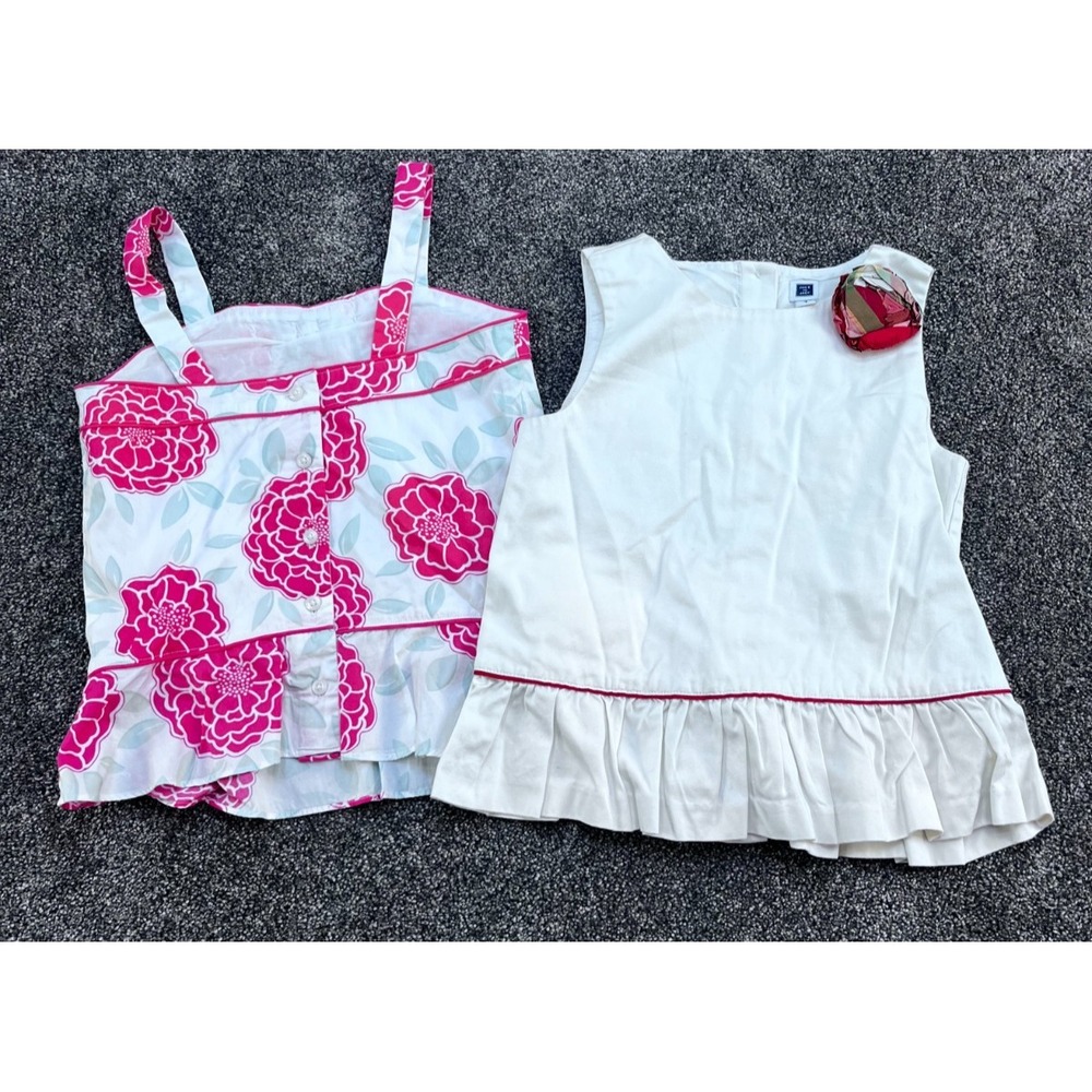 Janie & Jack Girls' Tank Tops Lot of 2 Size 7